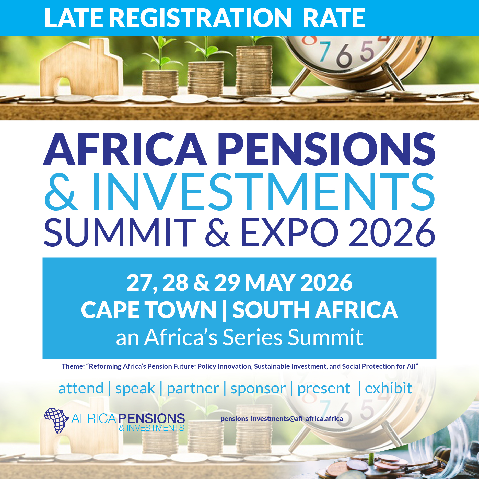 Africa Pensions and Investments Summit and Expo 2026-Late registration